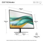 HP 524pf Series 5 Pro 60,5 cm (23.8") Full HD (1920x1080) AG IPS 350nits IPS monitorius