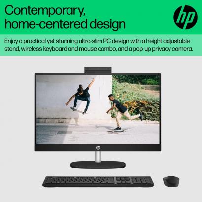 HP Pavilion 24-cr0660nd All-in-One 23.8" Full HD AG 250nits, Intel® Core™ i5-1335U, 16GB, 512GB PCIe® NVMe™ SSD, Intel® Iris® Xᵉ Graphics, Wifi®, Bluetooth®, Windows 11 Home 