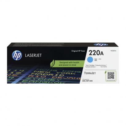 HP 220A originali žydra (Cyan) tonerio kasetė (~1800 kopijų) 