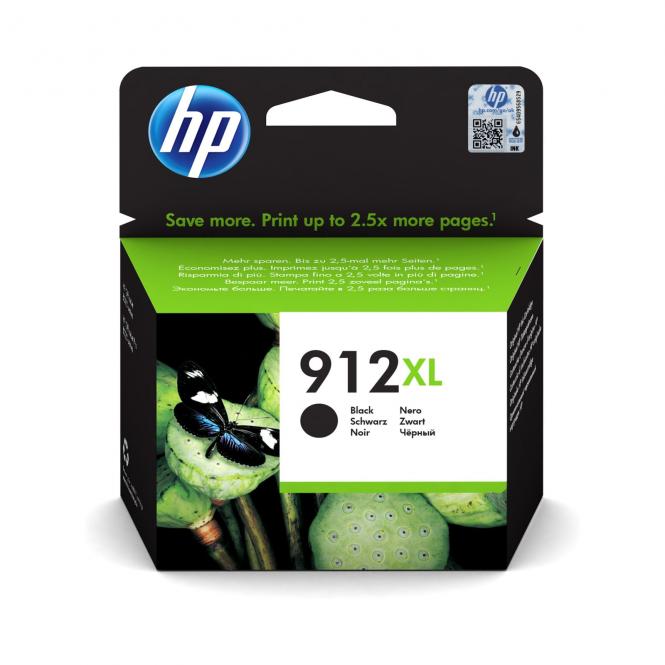 HP 912 juodo (Black) rašalo kasetė 