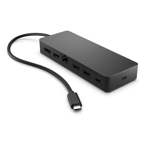 HP Universal USB-C Multiport Hub 65W – 2 x USB 3.2, 2 x USB-C, 1 x DP, 1 x HDMI, 1 x RJ-45, 1 year 