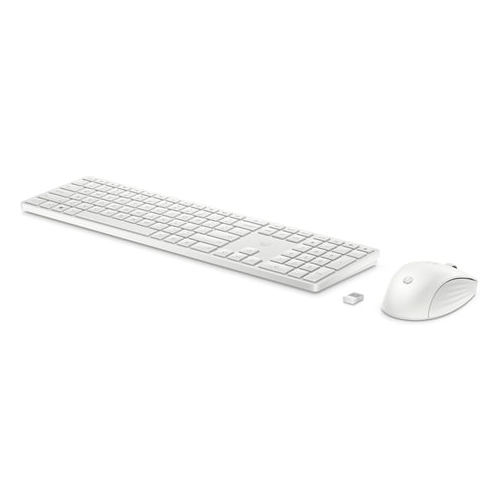 HP 655 bevielė klaviatūra ir pelė (balta) 