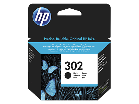 HP 302 Originali juodo (Black) rašalo kasetė 