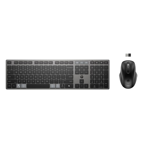 HP 725 daugiafunkcis įkraunamas belaidis klaviatūros ir pelės rinkinys 