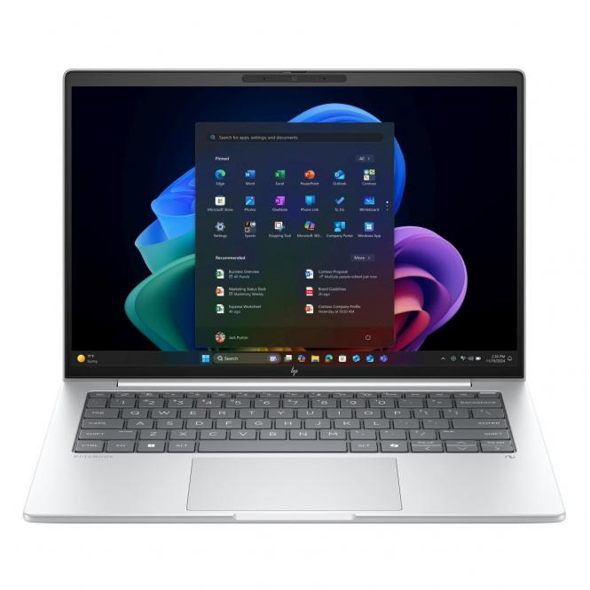 HP EliteBook 8 G1i 14.0" WUXGA (1920x1200) AG IPS Privacy 800nits, Intel® Core™ Ultra 5 225U, 32GB, 512GB PCIe® Gen4 NVMe™ SSD, Intel® Arc™ Graphics, Wifi®, Bluetooth®, 5G, Smartcard, Fingerprint, Backlite, 5MP IR Cam, Windows 11 Pro (Nordic klaviatūra) 