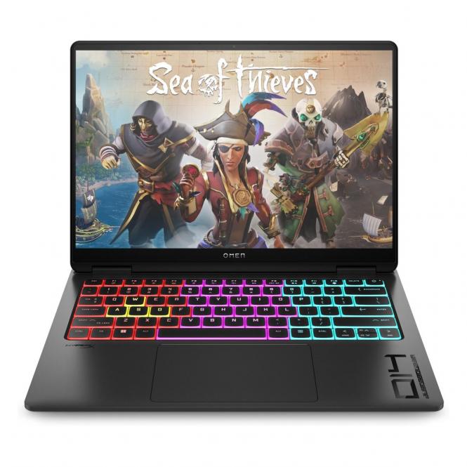 HP OMEN Transcend 14-fb0004ny 14.0" 2.8K OLED 400nits 120Hz, Intel® Core™ Ultra 7 155H, 16GB, 1TB SSD, NVIDIA® GeForce® RTX™ 4060 8GB, Wifi, Bluetooth, IR cam, Backlite, Windows 11 Home (Shadow Black) 