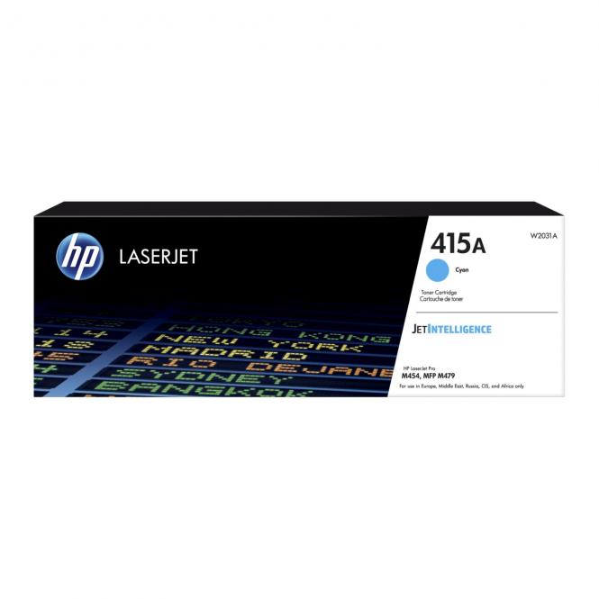 HP 415A žydra (Cyan) LaserJet tonerio kasetė 