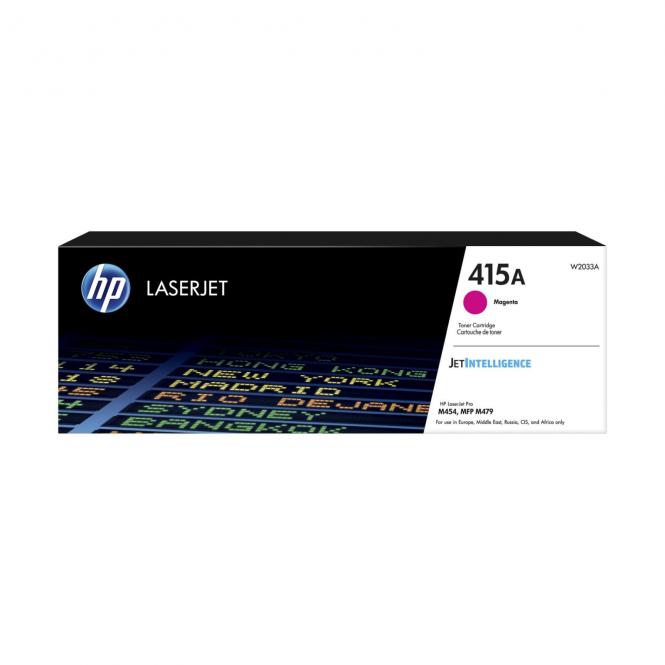 HP 415A rausva (Magenta) LaserJet tonerio kasetė (~2100 kopijų) 